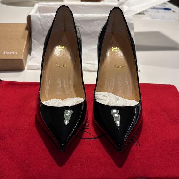 Christian Louboutin Pigalle Follies 85 Black 41.5 NEW - Picture 4 of 11